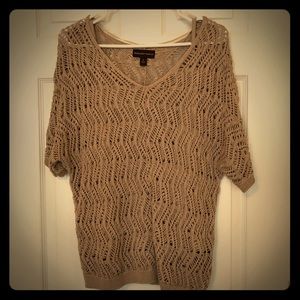 Dana Buchman Tops - Open Weave Sweater With Camisole Dana Buchman Tops - Open Weave Sweater With Camisole